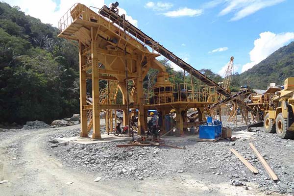 Hard Stone Crushing&Screening Plant in Indonesia