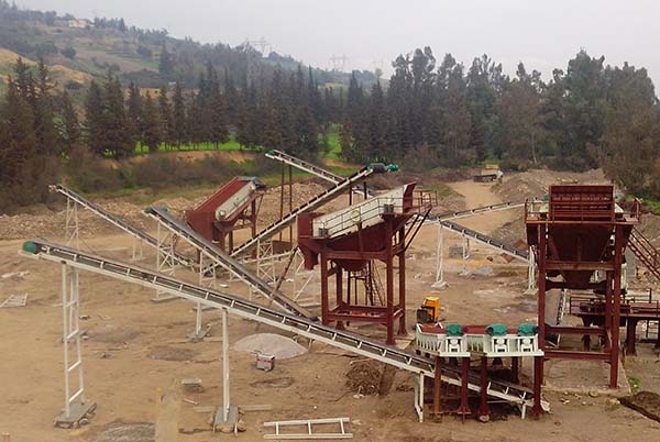 Sand Making&Washing Plant in Algeria