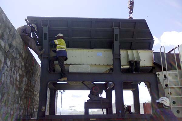 Basalt Crushing&Screening Plant in Papua New Guinea