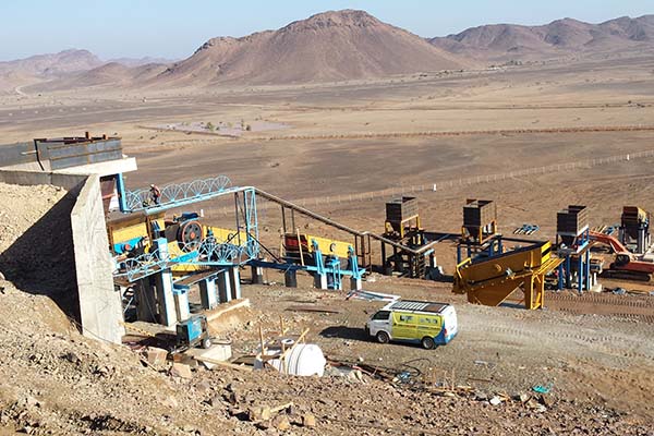 Basalt Crushing&Screening Plant in Saudi Arabia