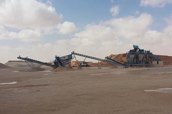 Limestone Crushing&Screening Plant in Saudi Arabia