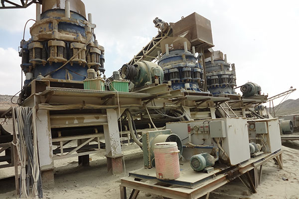 Hard Stone(Basalt) Crushing&Screening Plant in Saudi Arabia