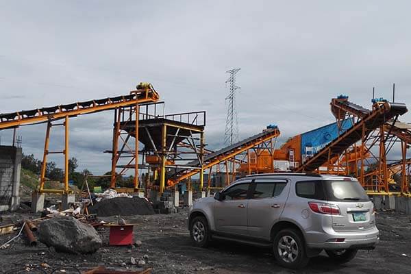 The price of 80T/hour large-scale mobile dry sand making machine