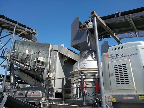450-550TPH hard stone crushing plant