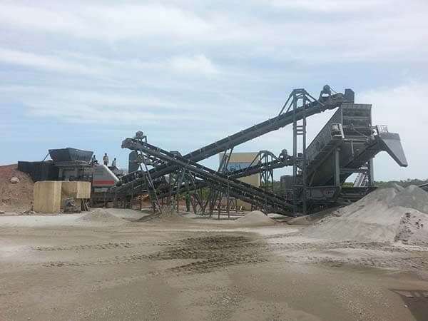 550-650TPH stone crushing plant