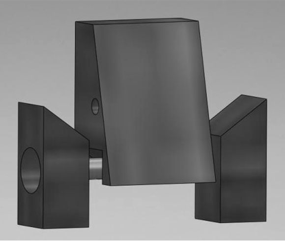 Plate hammer clamping components